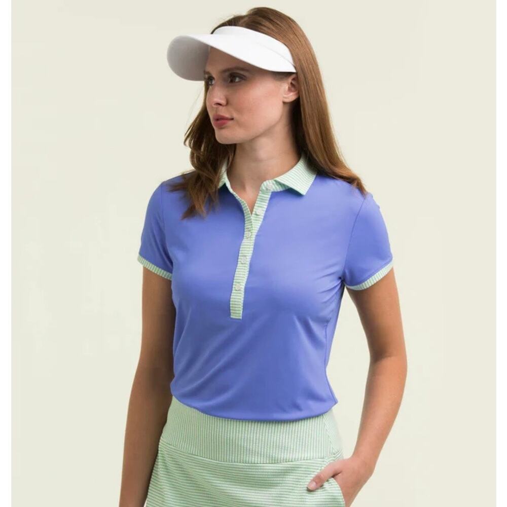 Fairway & Greene Blue Lola Polo